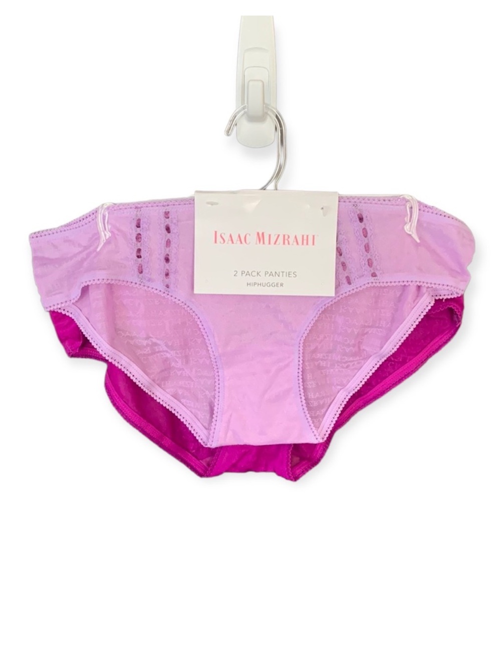 Isaac Mizrahi Hiphugger Size Small Panties 2 Pack